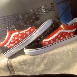 LV x SUPREME VANS✨